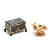 TWO TABLE ACCESSORIES Each 20t