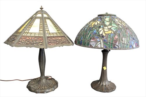 TWO TABLE LAMPS, TO INCLUDE