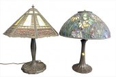 TWO TABLE LAMPS, TO INCLUDE LE