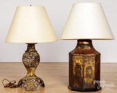 TWO TABLE LAMPSTwo table lamps