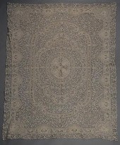 TWO TABLECLOTHS WITH NAPKINSTw