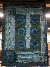 TWO TAEPPER CONTEMPORARY BLUE/