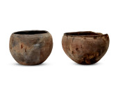 TWO TAOS PUEBLO POTTERY COOKIN
