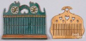 TWO TAPE LOOMS, 19TH C.Two tap