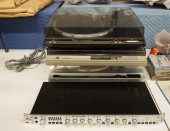 TWO TECHNICS AND JVC TURNTABLE