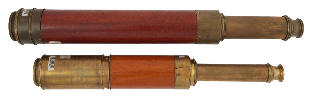 TWO TELESCOPES 19TH CENTURYTWO