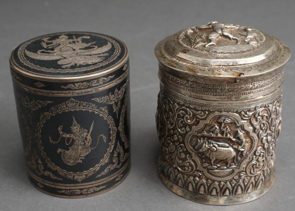 TWO TESTED HIGH-PURITY SILVER