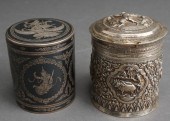 TWO TESTED HIGH-PURITY SILVER