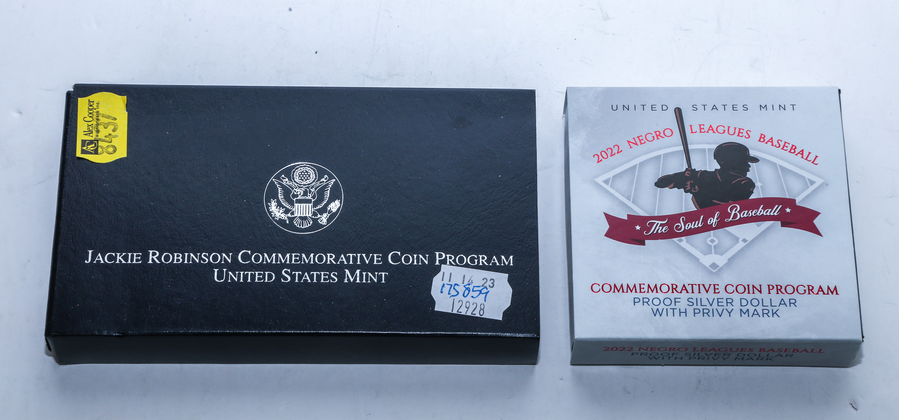 TWO THEMATIC PROOF SILVER