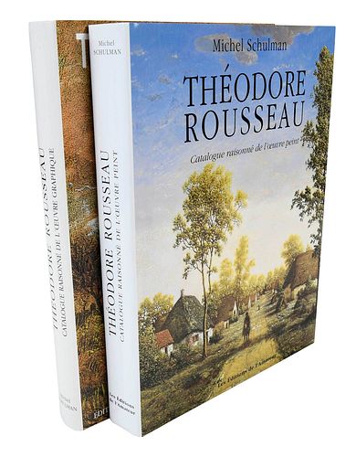 TWO THEODORE ROUSSEAU CATALOGUE