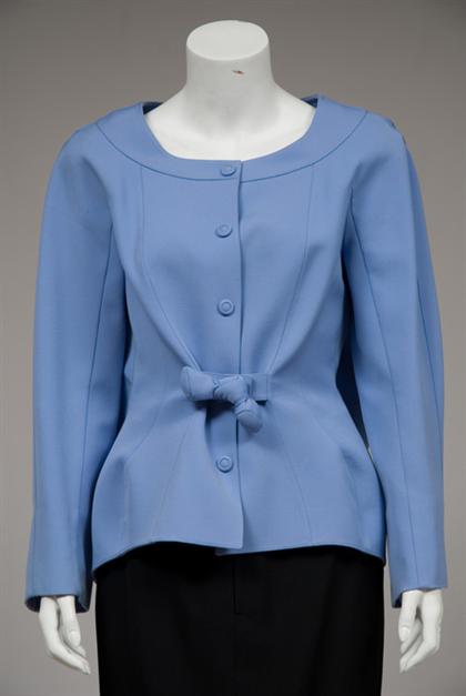 Two Thierry Mugler skirt suits   