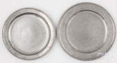 TWO THOMAS BOARDMAN PEWTER CHA