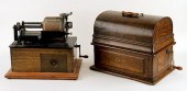 TWO THOMAS EDISON PHONOGRAPHS