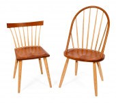 TWO THOS. MOSER WINDSOR CHAIRS