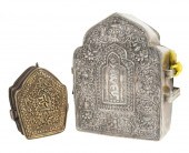 TWO TIBETAN TRAVELING SHRINEST