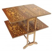 TWO TIER DROP LEAF TABLE WITH