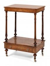 TWO-TIER ETAGERE 19TH CENTURY