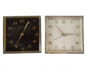 TWO TIFFANY & CO. DESK CLOCKSt