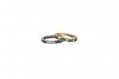 TWO TIFFANY & CO. DIAMOND AND