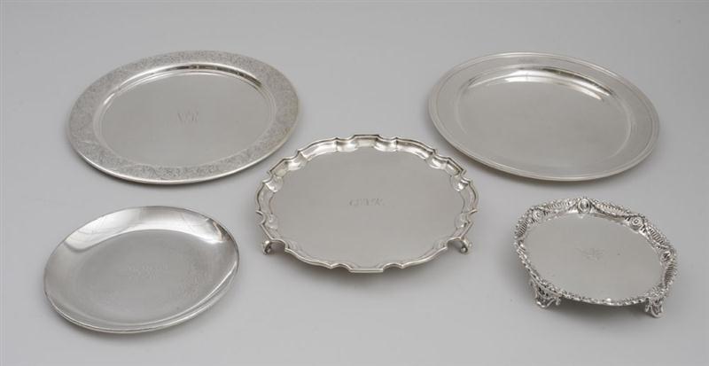 TWO TIFFANY & CO. MONOGRAMMED