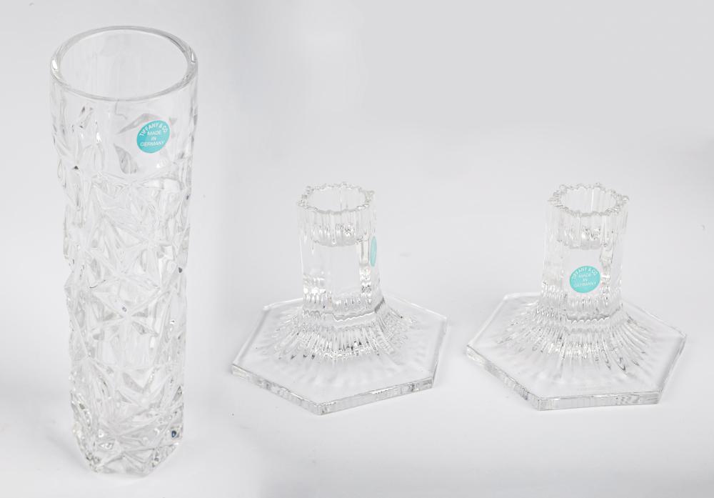 TWO TIFFANY GLASS ARTICLESeach