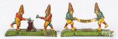 TWO TIN LITHOGRAPH ANIMATED GN