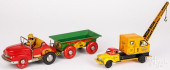 TWO TIN LITHOGRAPH TOYS<br>Jap