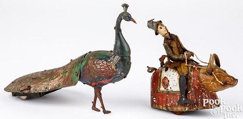 TWO TIN LITHOGRAPH WIND-UP