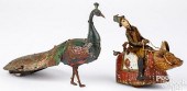 TWO TIN LITHOGRAPH WIND-UP TOY