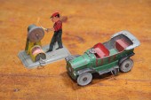 TWO TIN WIND UP TOYS.  Pennsyl