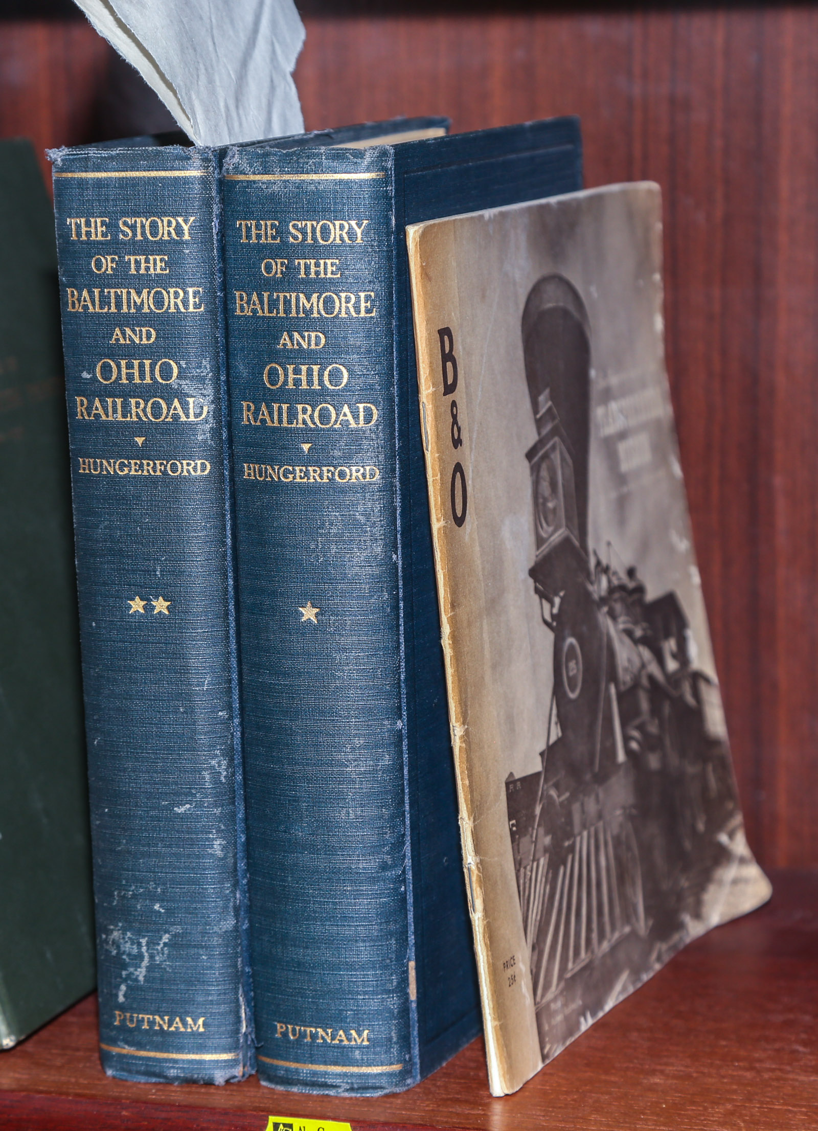 TWO TITLES ON THE B&O RAILROAD