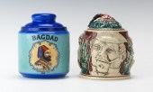 Two Tobacco Humidors: Bagdad T