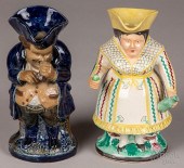 TWO TOBY JUGSTwo toby jugs, to