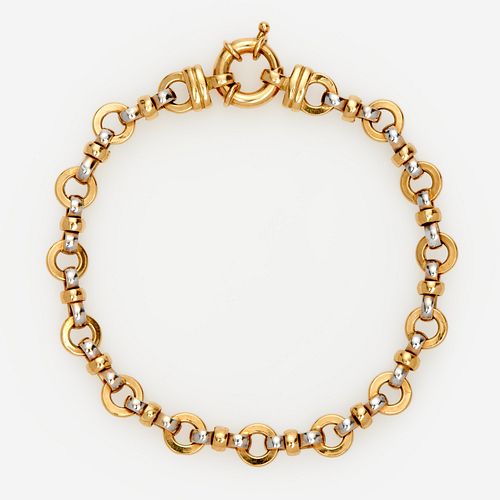 TWO TONE 18K GOLD LINK B&M TURKEY