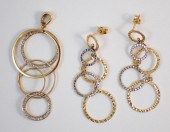 TWO-TONE FOURTEEN KARAT GOLD C