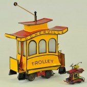 TWO TOONERVILLE TROLLEYS Both
