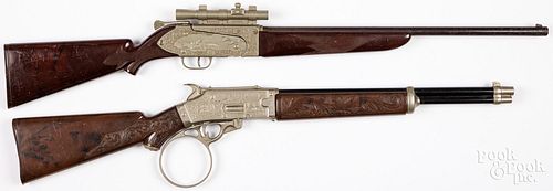 TWO TOY CAP GUN LONG RIFLESTwo