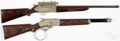 TWO TOY CAP GUN LONG RIFLES<br