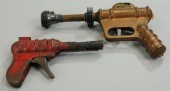 TWO TOY SPACE PISTOLS Includes