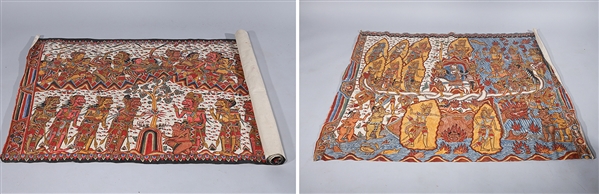 Two traditional Hindi paintings