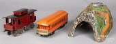 TWO TRAIN CARSTwo train cars,