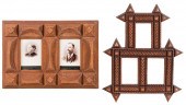 TWO TRAMP ART PICTURE FRAMES L