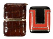 TWO TRAVEL WATCHESArt Deco des