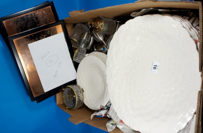 Two trays comprising of Large White