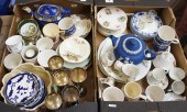 Two trays featuring a Collecti