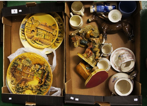 Two Trays featuring a collection of
