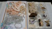 TWO TRAYS OF COSTUME NECKLACES