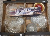 Two Trays of Good Quality Glas