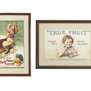Two 'True Fruit' Flavors Lithograph