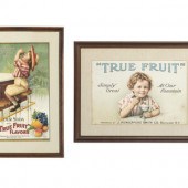 Two 'True Fruit' Flavors Litho